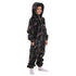 Snuggs Kids Blanket Onesie Black space